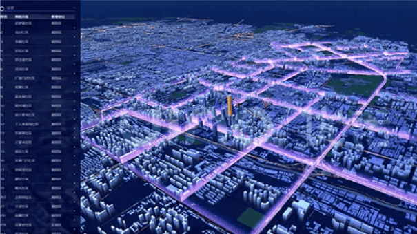 城市网格可视化