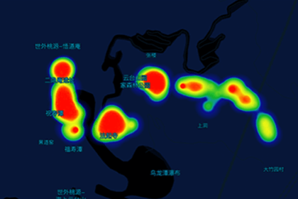 区域热力图